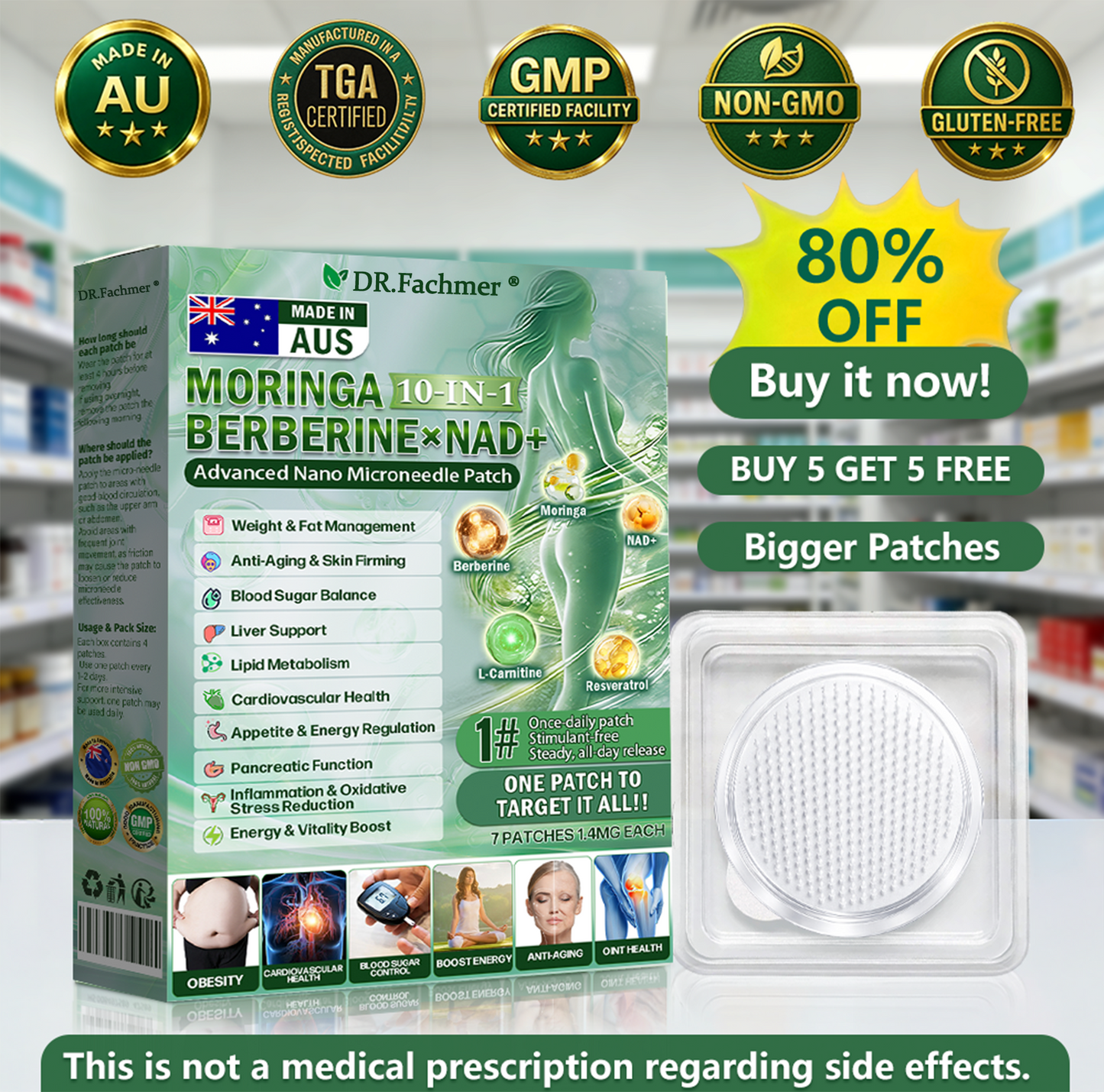 🎁Enjoy 30% OFF for adding the second one- DR.Fachmer® Moringa