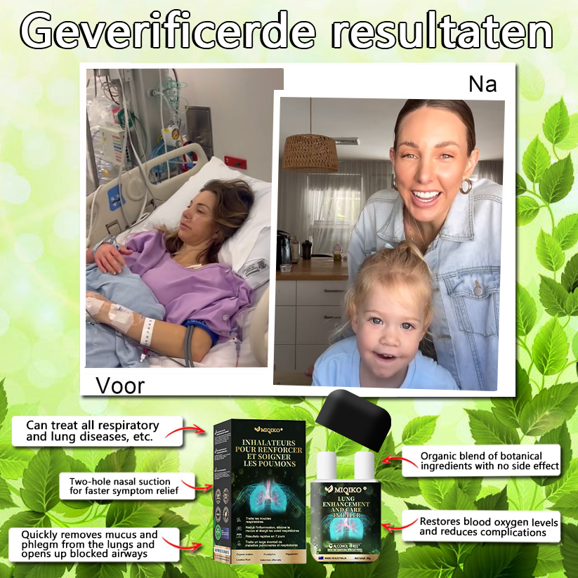 ❤️‍🔥👨‍⚕️MIQIKO® The Lung Enhancement and Care Inhaler(🌈Recommended by lung specialists🌈)