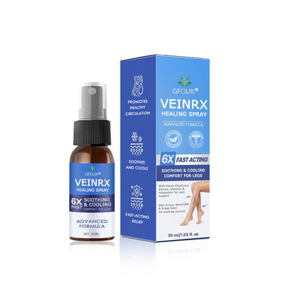 🇦🇺🥇✅🌿GFOUK® VEINRX Healing Spray (Designed for Varicose veins, Spider veins, Deep vein Thrombosis, Chronic venous insufficiency, Venous ulcers, Thrombophlebitis and other venous issues)