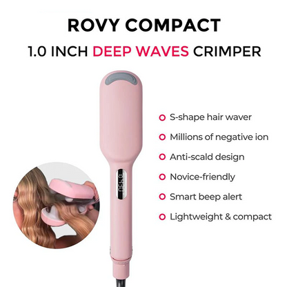 🔥🔥Final 6 Hours: 60% OFF Remifa COMPACT Hair Waver Crimper