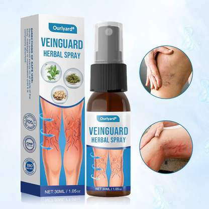 🔥Ourlyard® VeinGuard Herbal Spray – ✅ Clinically proven to eliminate varicose veins in just 7 days!